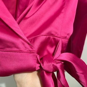 Lovers and friends blouse with tie. Never worn